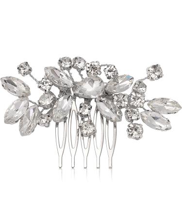 Wedding Hair Comb  WantGor Bride Hair Accessories Hair Side Comb Clips Head Pieces for Women