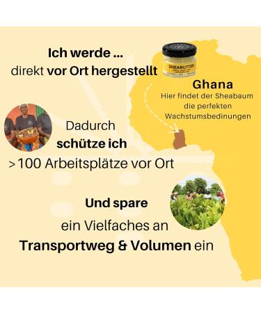 LASOYI Organic Shea Butter 100% Unrefined Wild Collection - 30ml | Natural Moisturizer for Skin & Hair - Buy Online on GoSupps.com