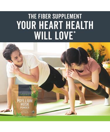 Viva Naturals Organic Psyllium Husk Powder - 1.5 lbs | Gluten-Free Fiber Supplement - Buy Online on GoSupps.com