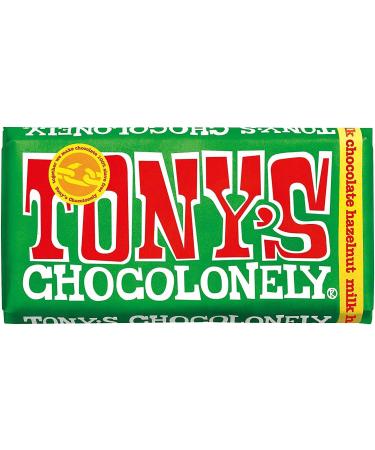 Tony's 5 x 180g Bars - Raspberry/Milk/Caramel/Pretzel/Hazelnut - Buy Online on GoSupps.com