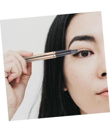 SOESFOUFU Eye Shadow Stick Double Ended Eye Shadow Pen Eyeshadow Makeup Brush Eye Shadow Brush for Women Highlight Tool 1 count (Pack of 1) Black - Buy Online on GoSupps.com