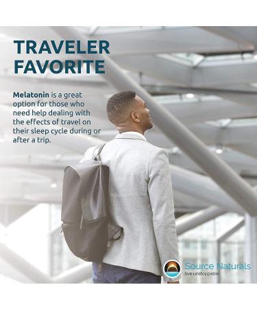 Source Naturals Sleep Science Melatonin 1 mg - 300 Tablets for Better Sleep - Buy Online on GoSupps.com