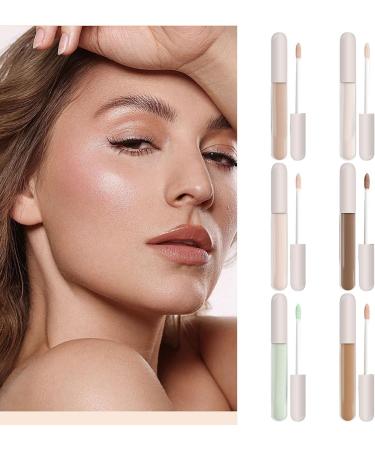 6 Color Concealer Face Body Lasting Full Coverage Concealer For Dark Circles(10ML) Eye Stick Coverage Moisturising Water-proof Long Lasting Strong Under Eye (A One Size) 1 count (Pack of 1) A - Buy Online on GoSupps.com