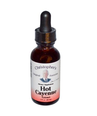 Christopher's Hot Cayenne Extract - 1 fl oz