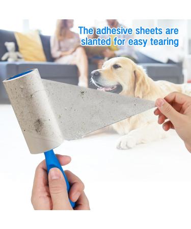 Buy Czemo Lint Roller Set - 10 Rolls & 2 Rollers for Efficient Animal Hair Removal | Best for Clothing Furniture & Car Seats - 60 Adhesive Sheets - Buy Online on GoSupps.com