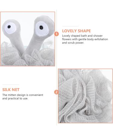 FOMIYES 6 Pcs Organic Loofah Body Scrub Sponge - Cute Bath Balls for Men | Perfect for Body Wash & Spa Experience - Buy Online on GoSupps.com