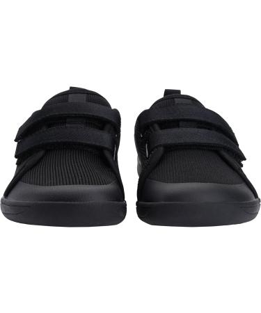 WHITIN Kids Barefoot Shoes | Wide Minimalist Sneakers for Boys & Girls | All Black | EU Size 29 - Buy Online on GoSupps.com