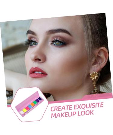 Beatifufu 1 Set Makeup Eyeshadow Palette Makeup Palette Fluorescence Eyeliner Eye Makeup Plate Powder 1 count (Pack of 1) Multi - Buy Online on GoSupps.com