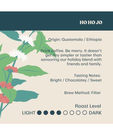 Equator Coffee Roasters Ho Ho Jo Holiday Blend Limited Edition Festive Coffee Perfect Holiday Roast with Rich Flavor Notes of Cocoa & Warm Spices Ideal Christmas Coffee Ho Ho Jo! Holiday Blend 908 g (Pack of 1) - Buy Online on GoSupps.com