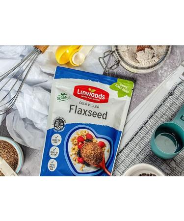 LINWOODS Organic Milled Flaxseed 425g (Pack of 6) 425 g (Pack of 6) - Buy Online on GoSupps.com