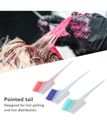 3-Piece Colored Brush Set for Hair Dye | Double-Sided Hair Coloring Brushes for Salon Use - Buy Online on GoSupps.com