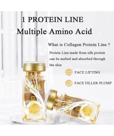 Face Lift Set Dissoluble Face Lift Thread with Essence - Silk Line Moisturize Skin Care Beauty Brighten Firming Face Essence Jlanda Protein Line Single Box - Buy Online on GoSupps.com