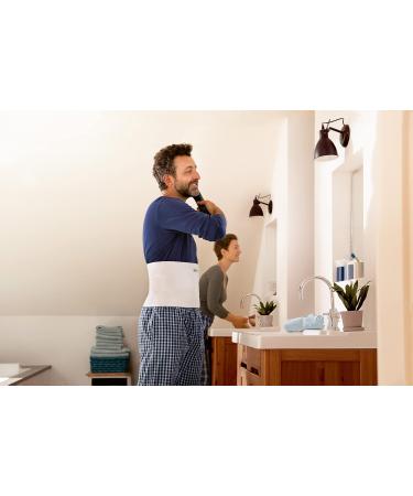 Buy Actimove Abdominal Binder Three-Panel White X-Small | Comfortable Support for Recovery | International Shipping Available - Buy Online on GoSupps.com
