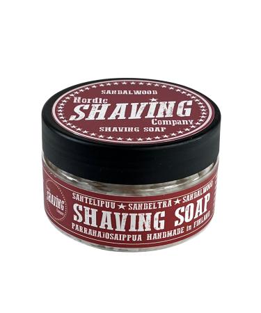 Nordic Shaving Shaving soap sandalwood Soaps 80 g unique standard