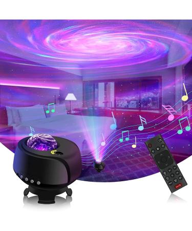 FLITI Galaxy Lights Projector 2.0 - Largest Coverage Area with Changing Nebula Shapes - Space Night Light in Black - Buy Online on GoSupps.com