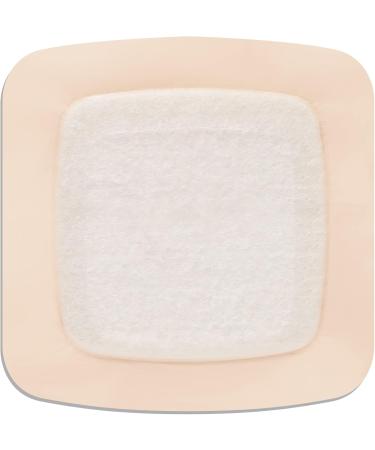 ConvaTec AQUACEL Foam 4x4 Square with Silicone Gel Adhesive - Waterproof Wound Dressing (Box of 10) - International Shipping Available - Buy Online on GoSupps.com