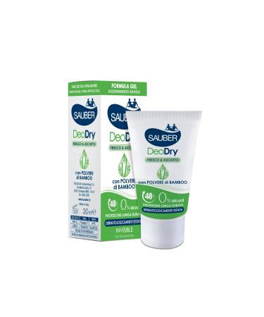 Sauber Deodry Gel Deodorant - 30 ml