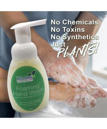 J S Natural Beauty: All Natural Vegan Foaming Hand Soap with Organic Jojoba Ingredients - Buy Online on GoSupps.com