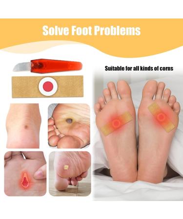 24PCS Corn Remover Pads with Hole - Pain Relief Corn Plasters for Feet & Hands - Buy Online on GoSupps.com