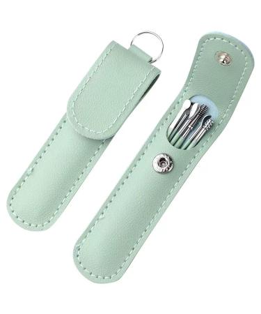 6-Piece Earwax Removal Kit | Stainless Steel Ear Cleaning Tools | 360 Spiral Design Ear Canal Cleaner | Travel-Friendly with Storage Box | Light Luxury Style in Lemon Yellow - Buy Online on GoSupps.com