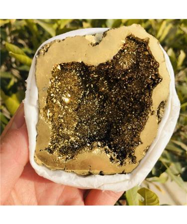 Natural Crystal Rough 1pcs Rainbow Bismuth Titanium Silicon Crystal geode Agate Cornucopia Stones