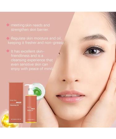  homomdy Makeup Remover Oil 2 Pack Facial Cleansing Oil Gentle Facial Cleansing Oil for All Skin Types - Buy Online on GoSupps.com