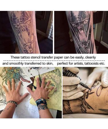 35 Sheets Tattoo Transfer Paper for Tattoo Stencil - High-Quality Tattooing Supplies - Buy Online on GoSupps.com