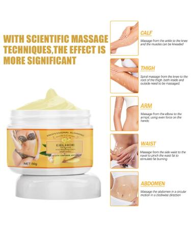 Buy Ginger Fat Burning Cream - Anti-Cellulite Slimming & Weight Loss Cream for Belly | Soothing Relaxing Tightening Formula - Buy Online on GoSupps.com