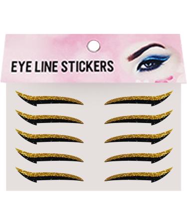  Yhsioaklo Eyeliner stickers eyeshadow stickers natural-looking waterproof eye makeup stickers for women and girls - Buy Online on GoSupps.com