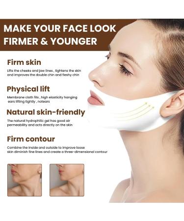 Masque V Line Masque Lifting visage V-line Masque Masque Resserrant en V Masque de levage pour le Visage V Lifting Masque Masque R ducteur Double Menton Hydratant Anti-rides et Anti- ge 5PC - Buy Online on GoSupps.com