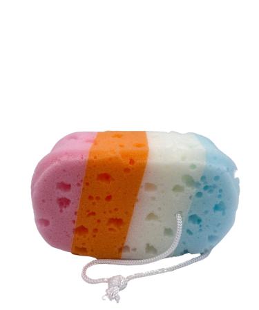 Soft Bath Sponge for Women  Men  Teenager  Body Wash Sponges - 5 x 3 x 2