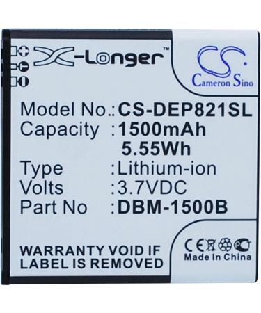 Replacement Battery for Doro 6778 & Liberto 820 Mini - DBM-1500B 1500mAh/3.7V | International Shipping Available - Buy Online on GoSupps.com
