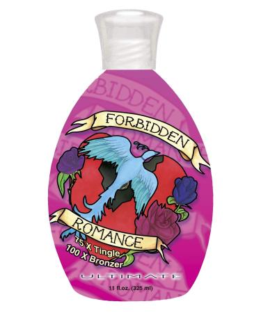 Ultimate FORBIDDEN ROMANCE 75x Tingle 100x Silicone Bronzer Tanning Lotion 11 oz.