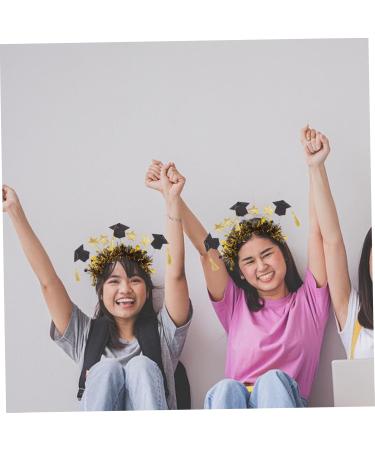 FRCOLOR Headband Graduate Cap Bopper Graduation Headdress Graduation Hair Accessories Graduation Hat Decoration Set Graduation Cap Hair Band 2024 Graduation Head Jewellery Bachelor Cap Hair Band - Buy Online on GoSupps.com