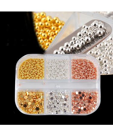 DIY Manicure Jewelry Acrylic Decor Crystal Caviar Beads Five Petal Flower Resin Candy Color Nail Rhinestones(D)