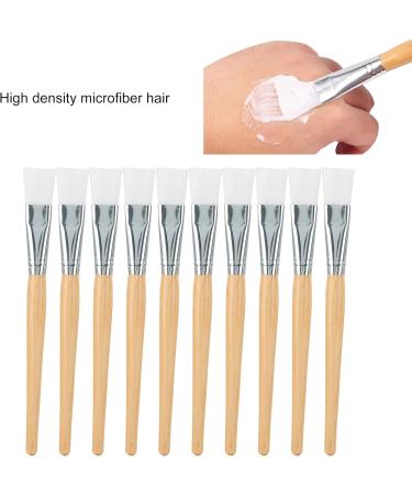 Mask Brush Face Set Face Mask Brush Face Mask Brushes Soft Hair Mud Applicator DIY Skin Care Tool with Wooden Handle - Buy Online on GoSupps.com