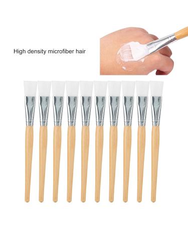 Buy Wooden Mask Brush - Soft Hair Facial Mask Applicator for DIY Skin Care | Bulk Clay Mask Brushes with Wooden Handle - Buy Online on GoSupps.com