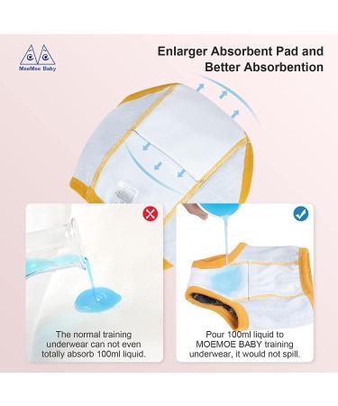 MOEMOE BABY Absorbent Potty Training Underwear 4T Dinosaur Aerospace Park | Cotton Toddler Training Pants 2-6T - Buy Online on GoSupps.com