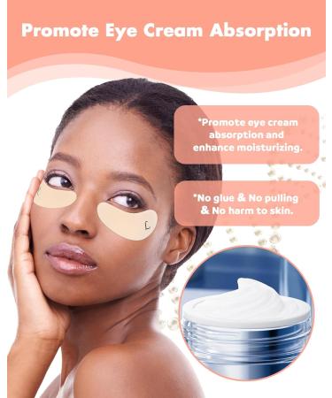 Shop Reusable Under Eye Patches - Silicone Eye Wrinkle Patches 2 Pairs with Metal Applicator & Tin Case - Buy Online on GoSupps.com