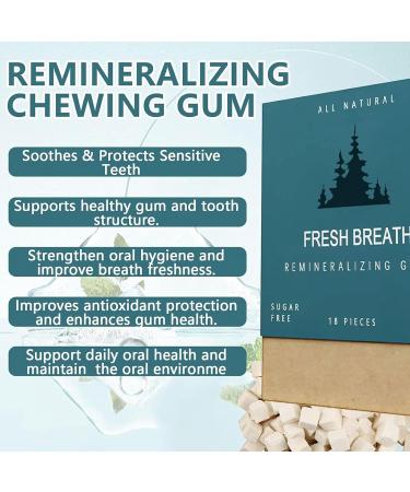 Underbrush Remineralizing Gum Underbrush Remineralizing Chewing Gum Organic Mastic Mint Miracle and Cinnamon Gum CubesRemineralizing Chewing Gum Remineralizing Chewing Gum - Buy Online on GoSupps.com