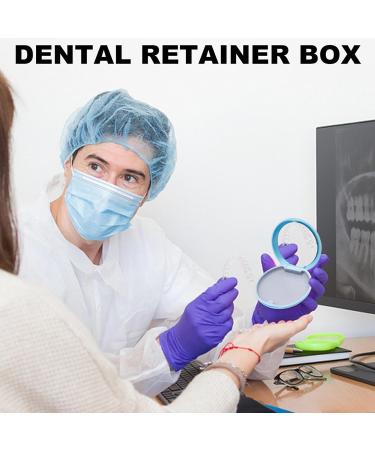 Foway Prosthesis Bathtub Container for Artificial Teeth | Magnetic Locking Case for Women | Extend Prosthesis Lifespan | Blue Mirror Case - Buy Online on GoSupps.com