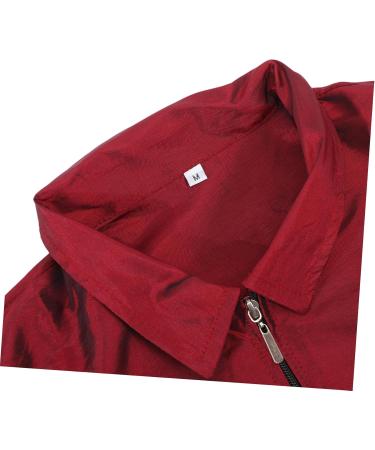 HONMEET Hairstylist Work Clothes Barber Apron Grooming Clothing Dog Grooming Uniform Pet Grooming Work Clothes Grooming Apron Dog Grooming Apparel Pet Grooming Workwear Nylon Polyester Red 90.00X43.00X0.50CM - Buy Online on GoSupps.com