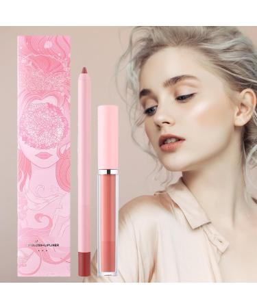  Raxove matte lipstick and lip liner set velvety non-fading waterproof makeup kits lip makeup kit lip color lip liner lip liner pens - Buy Online on GoSupps.com