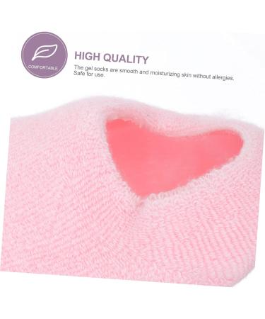minkissy 1 Pair Gel Socks Gel Lined Socks Cozy Socks Moisturizing Socks Essential Oil Moisturizing Gels Silicone Gel Women's Socks & Hosiery Moisturizing Foot Cover Spa Socks Gels Socks - Buy Online on GoSupps.com