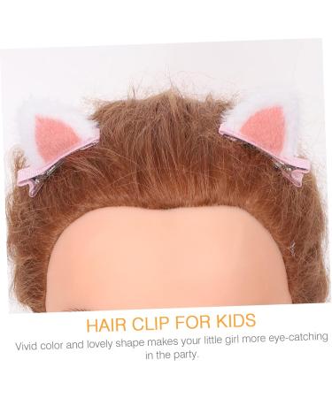 Beaupretty 25 Pairs Children's Hairpin Kids Headband Plush Headband Hairbows Girls Hair Clips Kawaii Ears Hair Clip Cat Ear Barrettes Cosplay Hair Clips Ear Clip Fabric Kitten Girl Child - Buy Online on GoSupps.com