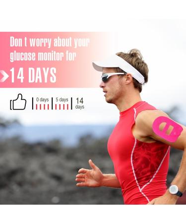 TrelaCo 160 Pcs Waterproof Adhesive Patches - Compatible with Omnipod & Continuous Glucose Monitors - Pre-Cut Protection Covers in 10 Colors - Lasts 10-14 Days - Buy Online on GoSupps.com