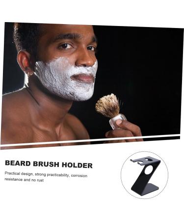 Premium Acrylic Brush Holder & Razor Stand | Universal Beard & Shaving Brush Organizer - Buy Online on GoSupps.com