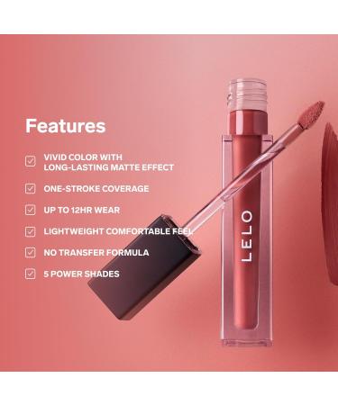LELO Makeup Liquid Lipstick - Long Lasting Matte & Kiss Proof | 06 FREAK - Shop Now for International Shipping - Buy Online on GoSupps.com