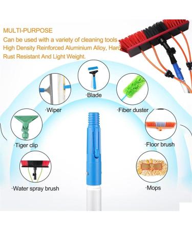 Water Fed Window Cleaning Pole Telescopic Brush/Extendable Cleaner Conservatory Roof Suitable For Photovoltaic Panel Cleaningtrucks Windows (Color : 30cm Size : 8m) 8m 30cm - Buy Online on GoSupps.com