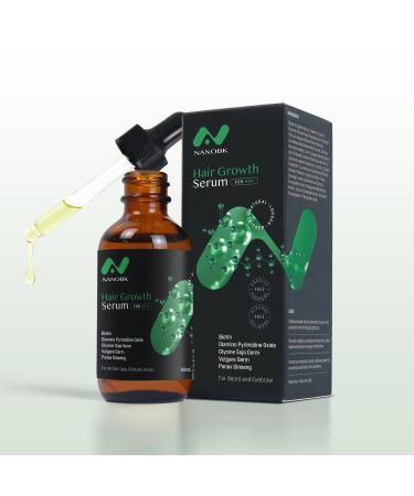 Hair regrowth serum for Men & Women Natural Ingredients for extreme hair growth Enhance hair loss for curly & thin hair Help hair thickness shiny & moisturizing Easy to apply 2fl oz